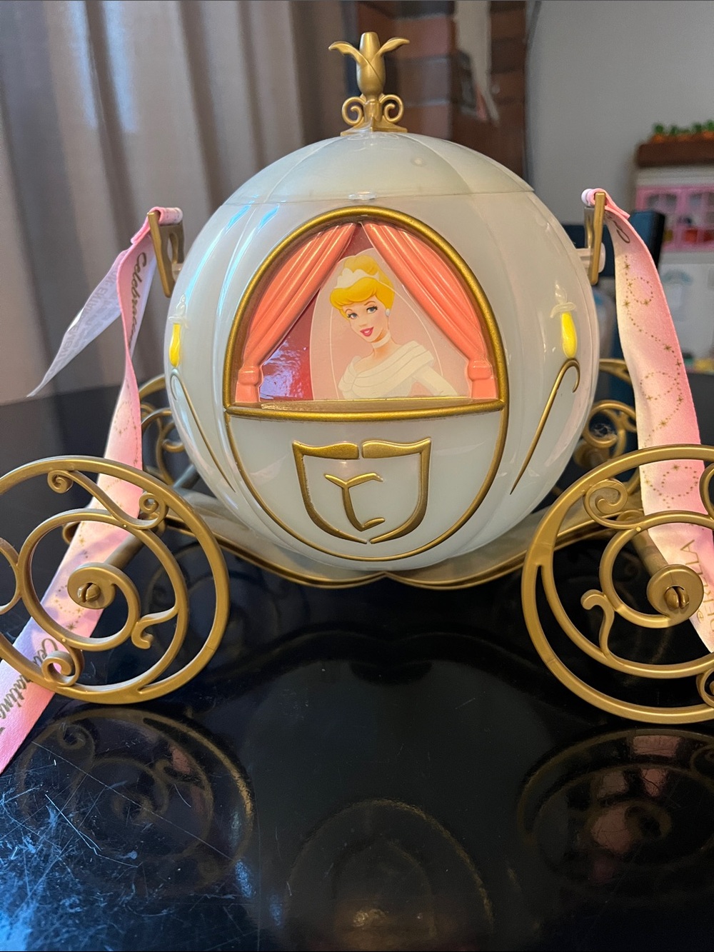 Disney Cinderella Pumpkin Carriage Popcorn Bucket 70th Anniversary